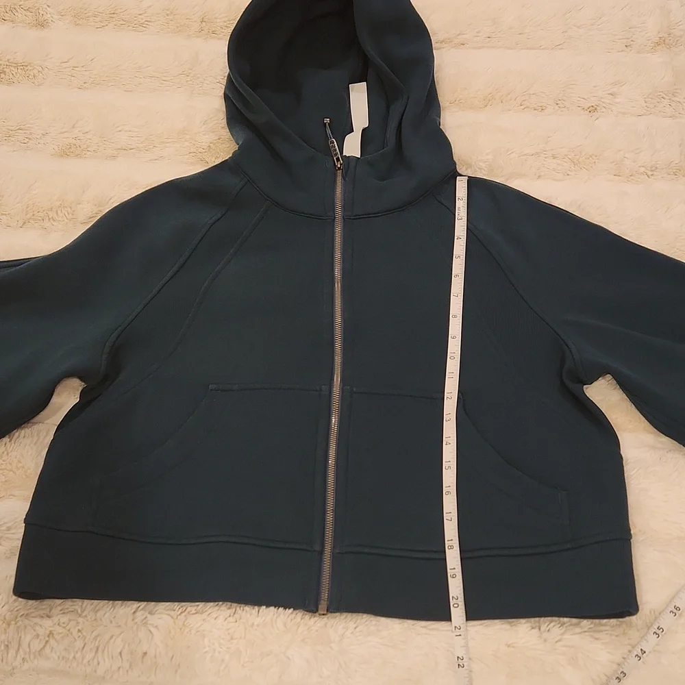 Lululemon Scuba Full Zip Oversized Hoodie in Green Jasper size M/L - Picture 14 of 17